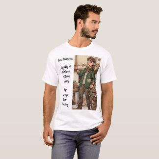 T-shirt Les souvenirs sont très importants avec les person