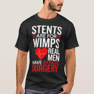 T-shirt Les Stants Sont Pour Les Wimps Les Véritables Hom
