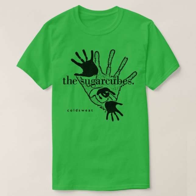 T-shirt Les sugarcubes Vintage style défraîchi1 (Design devant)