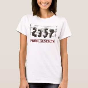 T-shirt Les suspects de nombre premier