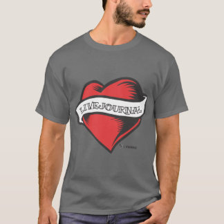 T-shirt Les t de base des hommes (tatouage de LiveJournal)