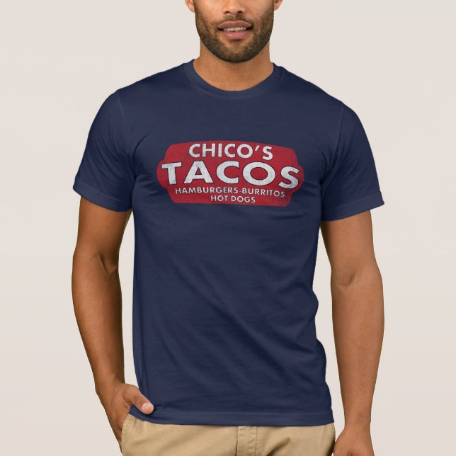 T-shirt Les tacos de Chico (Devant)
