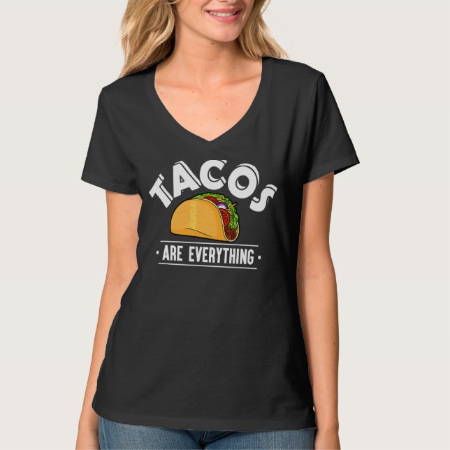 T-shirt Les Tacos, Tout Le Taco (Devant)