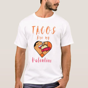 T-shirt Les Tacs Sont Mon Amusant De Nourriture Taco Mexic