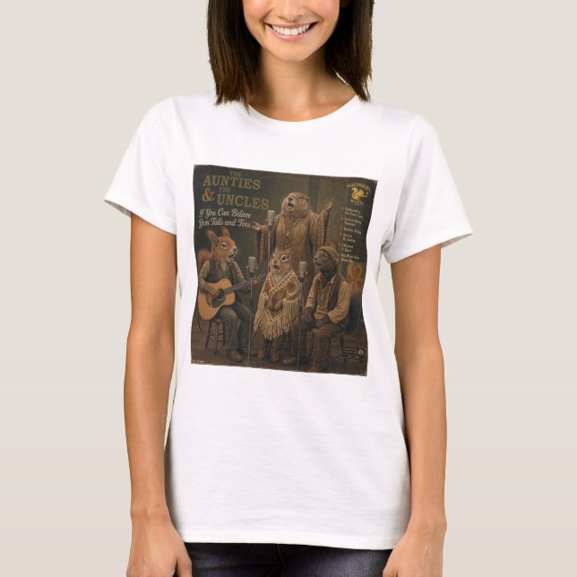 T-shirt Les Tantes et les Oncles : une parodie (Devant)