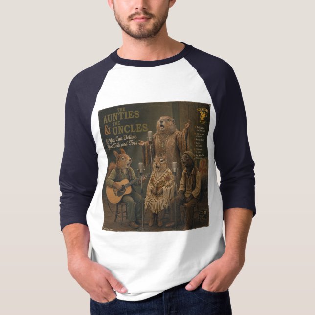 T-shirt Les Tantes et les Oncles : une parodie (Devant)