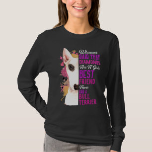 T-shirt Les Taureaux Sont Une Fille Meilleur Ami Chien Mam