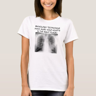 T-shirt Les techniciens de radiologie s'assurent…