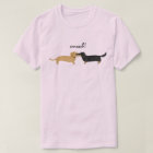 Les teckels mignons se bécotent l'amour de chiens