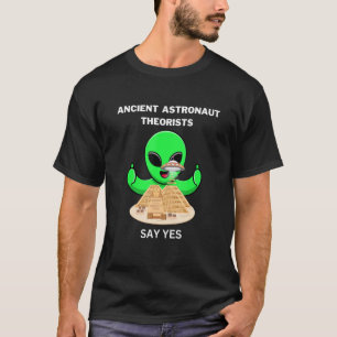 T-shirt Les théoriciens des astronautes égyptiens antiques