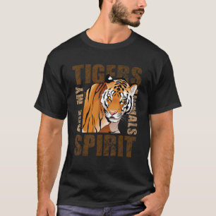T-shirt Les tigres asiatiques sont mes animaux spirituels 