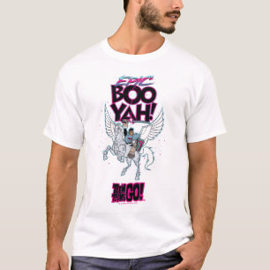 T-shirt Les titans de l'adolescence vont ! cyborg de