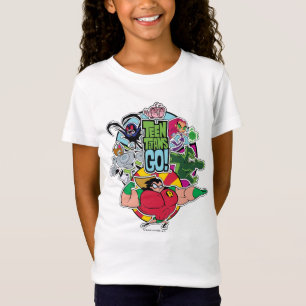 T-Shirt Les titans de l'adolescence vont ! graphique de