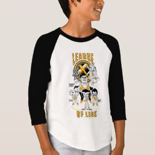 T-shirt Les titans de l'adolescence vont ! ligue de des
