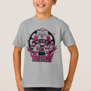T-shirt Les titans de l'adolescence vont !   "nous