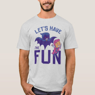T-shirt Les titans de l'adolescence vont ! Starfire et