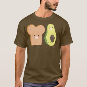 T-shirt Les toasts Avocado sont meilleurs ensemble 1
