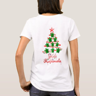 T-shirt Les tortues de mer de Mele Kalikimaka