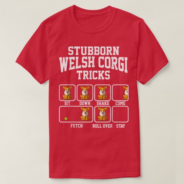 T-shirt Les tours de Stubborn Dog  (Design devant)