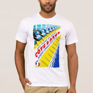 T-shirt Les Trains du Soleil ~ Côte d'Azur