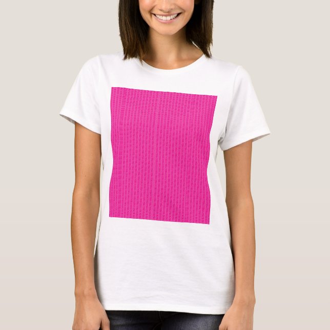 T-shirt Les traits de peinture rouge, rose et violet se ch (Devant)