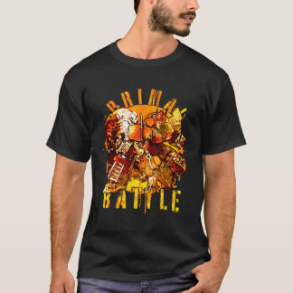 T-shirt Les Transformateurs Montent Des Bêtes Primaux Déch