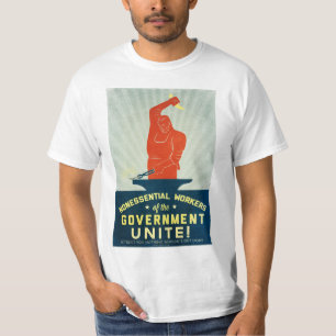 T-shirt Les travailleurs non essentiels du gouvernement