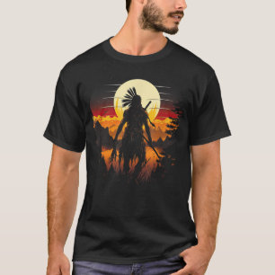 T-shirt Les tribus autochtones en chef Culture Sioux sacré
