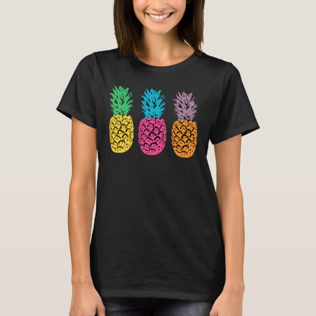 T-shirt Les Trois Ananas de l'Apocalypse (Devant)