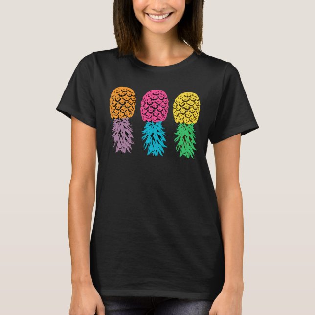T-shirt Les Trois Ananas de l'Apocalypse (Devant)