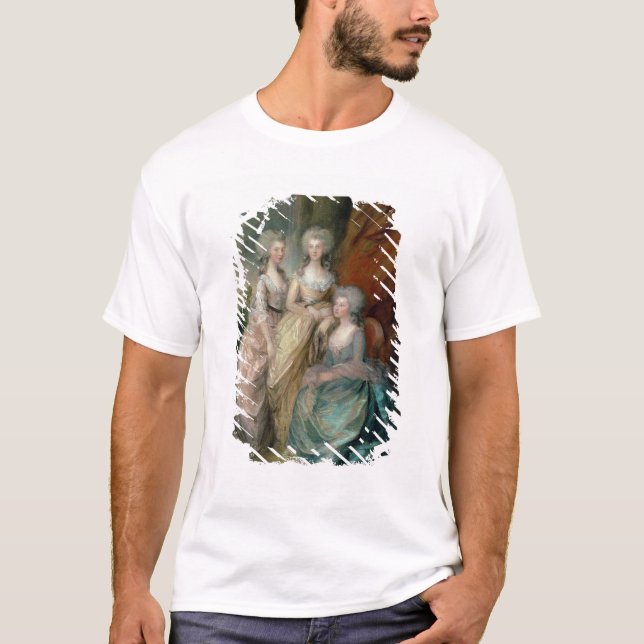 T-shirt Les trois filles aînées de George III :Princesse (Devant)