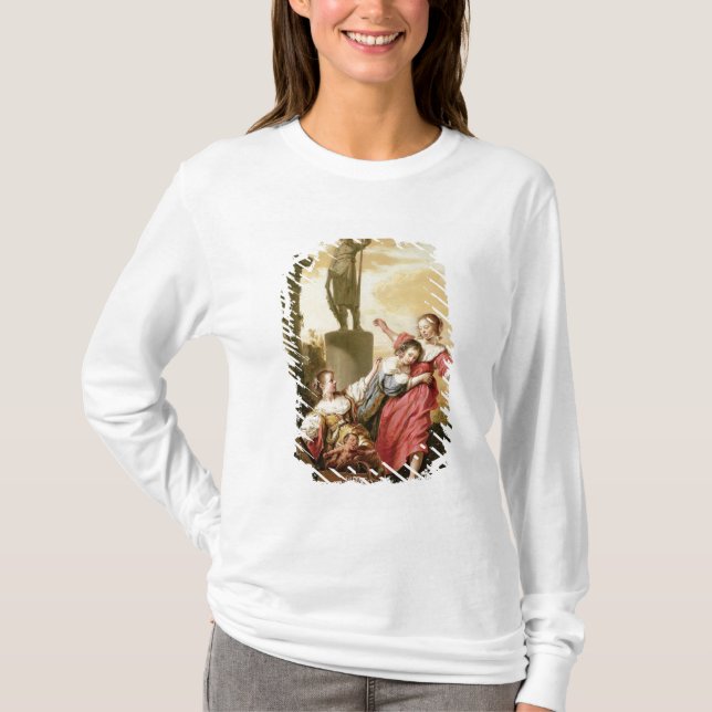 T-shirt Les trois filles de Cecrops (Devant)