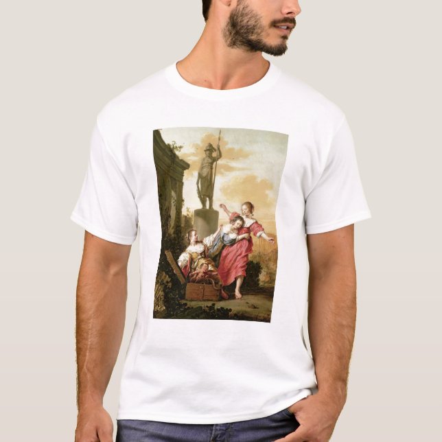 T-shirt Les trois filles de Cecrops (Devant)