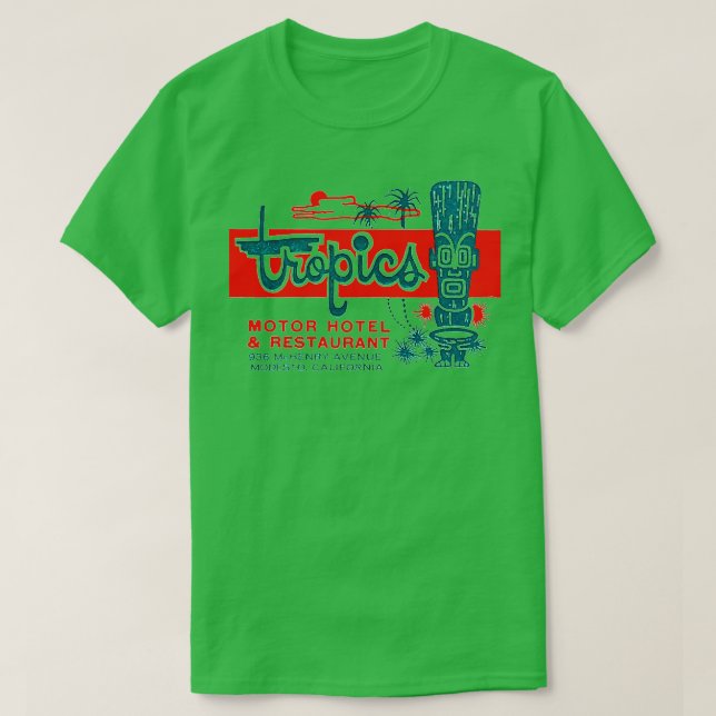 T-shirt Les tropiques (Design devant)