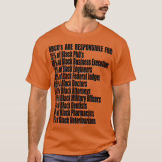 T-shirt Les Unités Opérationnelles HBCU Sont Responsables 