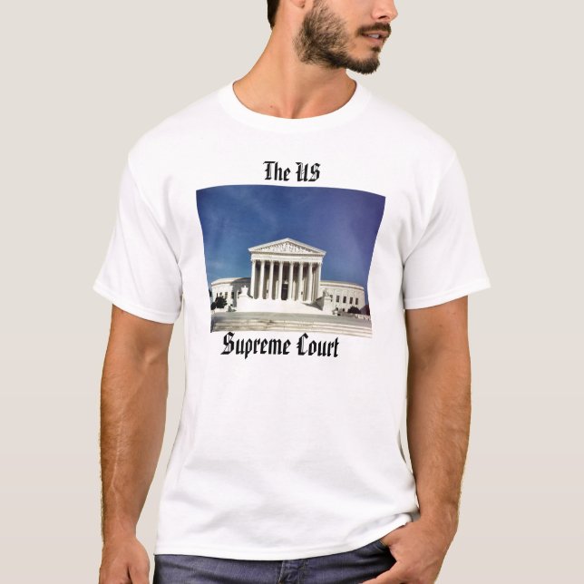 T-shirt Les USA, court suprême (Devant)