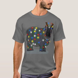 T-shirt Les vacances hippo