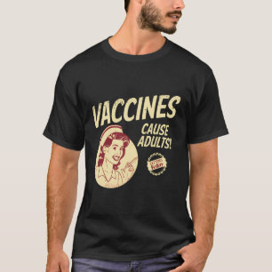 T-shirt Les vaccins Funny Pro Vaccination Cause Adultes