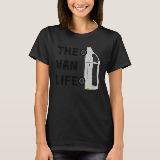 T-shirt Les Van Life Van Life Adventure Nomads (Devant)