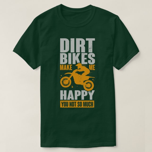 T-shirt Les Vélos De Chemise Me Rendre Heureux Vous N'Êtes (Design devant)