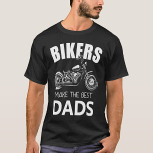 T-shirt Les Vélos Font Les Meilleurs Pères Pâtes Moto