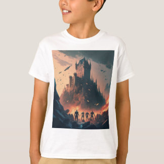 T-shirt Les vengeurs défendent le château