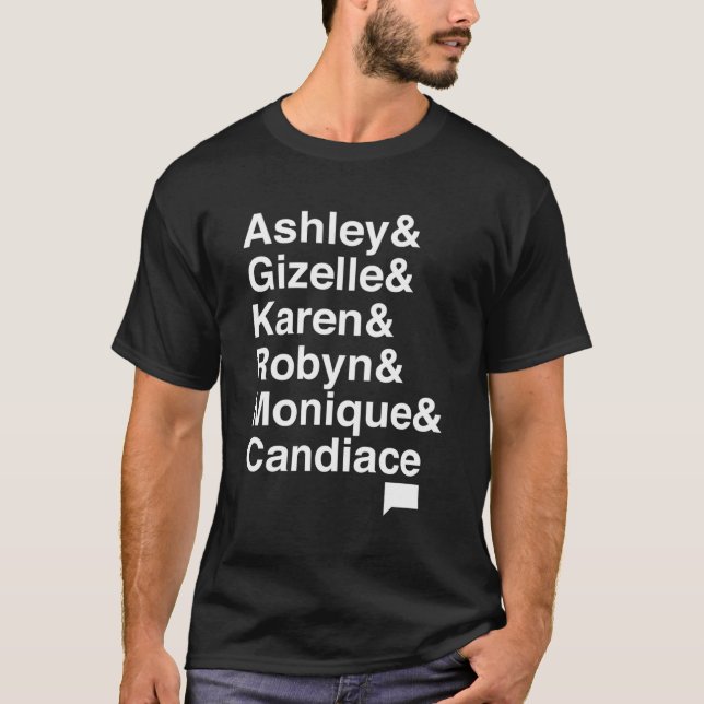 T-shirt Les Véritables Foyers De Potomac Noms Le Cou De L' (Devant)