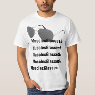 T-shirt Les verres de muscles est un héros canadien -