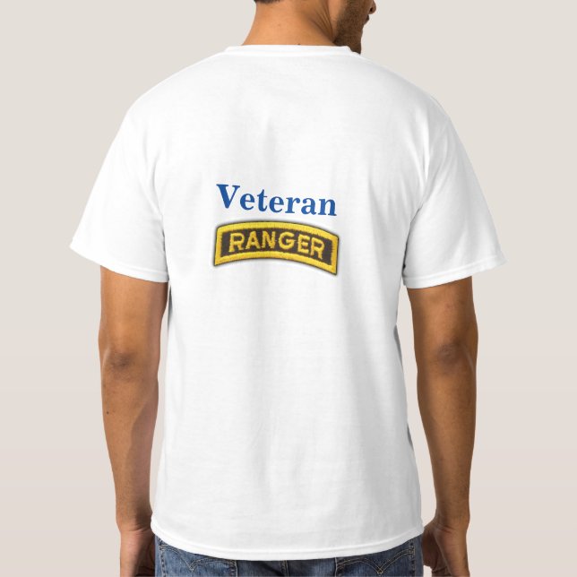 T-shirt Les vétérans des Rangers aéroportés Vets LRRP T-sh (Dos)