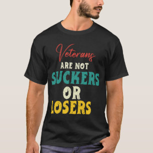 T-shirt Les vétérans ne sont pas des pigeons ou des perdan