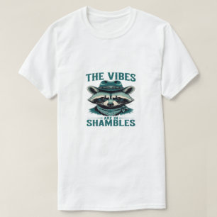 T-shirt Les Vibes Sont en Pagaille – Drôle de Raton Laveur