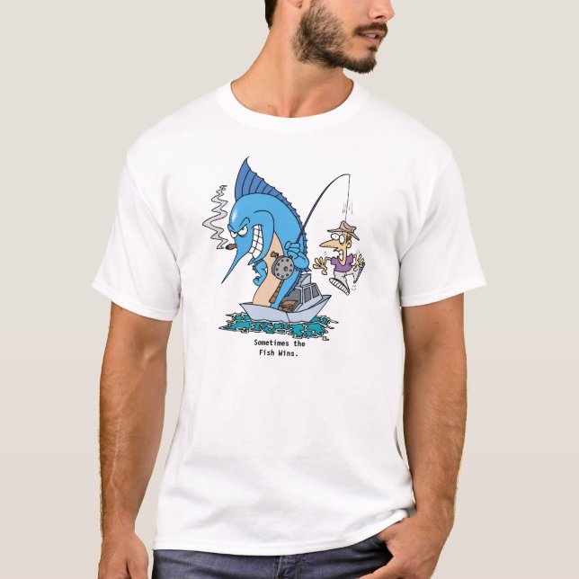 T-shirt Les victoires de poissons (Devant)