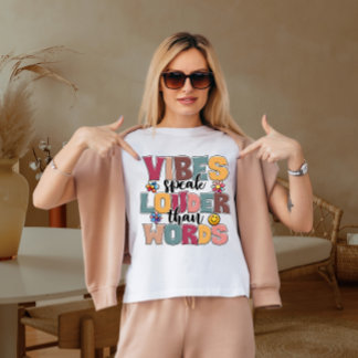 T-shirt Les vidéos parlent plus fort que les mots