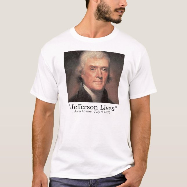 T-shirt Les vies de Jefferson ! (Devant)